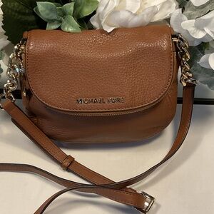 Michael Kors Tan Leather Crossbody Bag